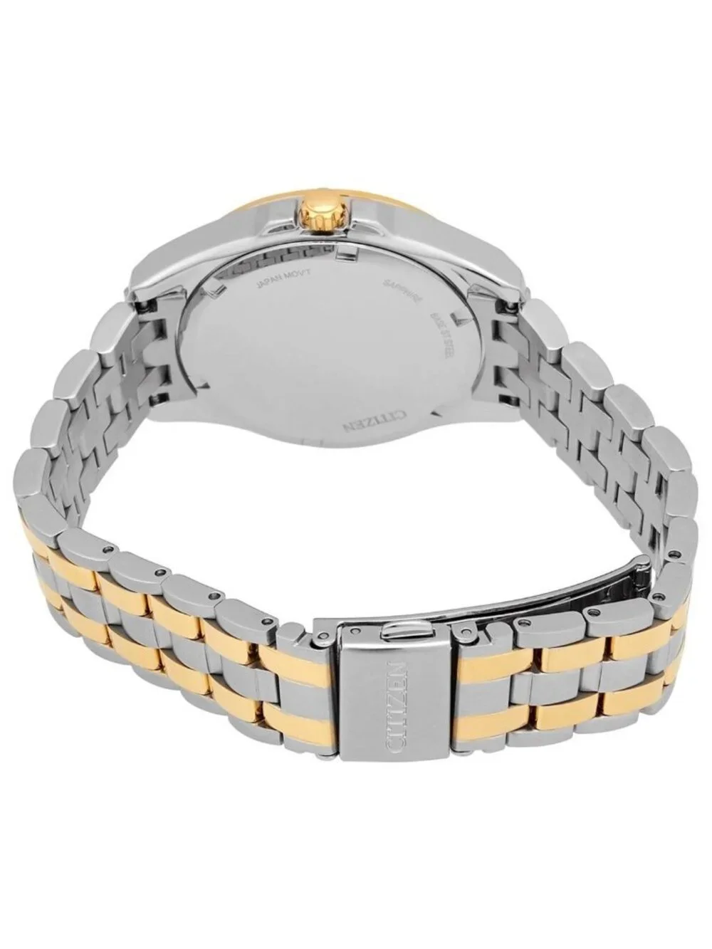 NWT Citizen Eco-Drive Mother of Pearl Dial Two-tone Ladies Watch
